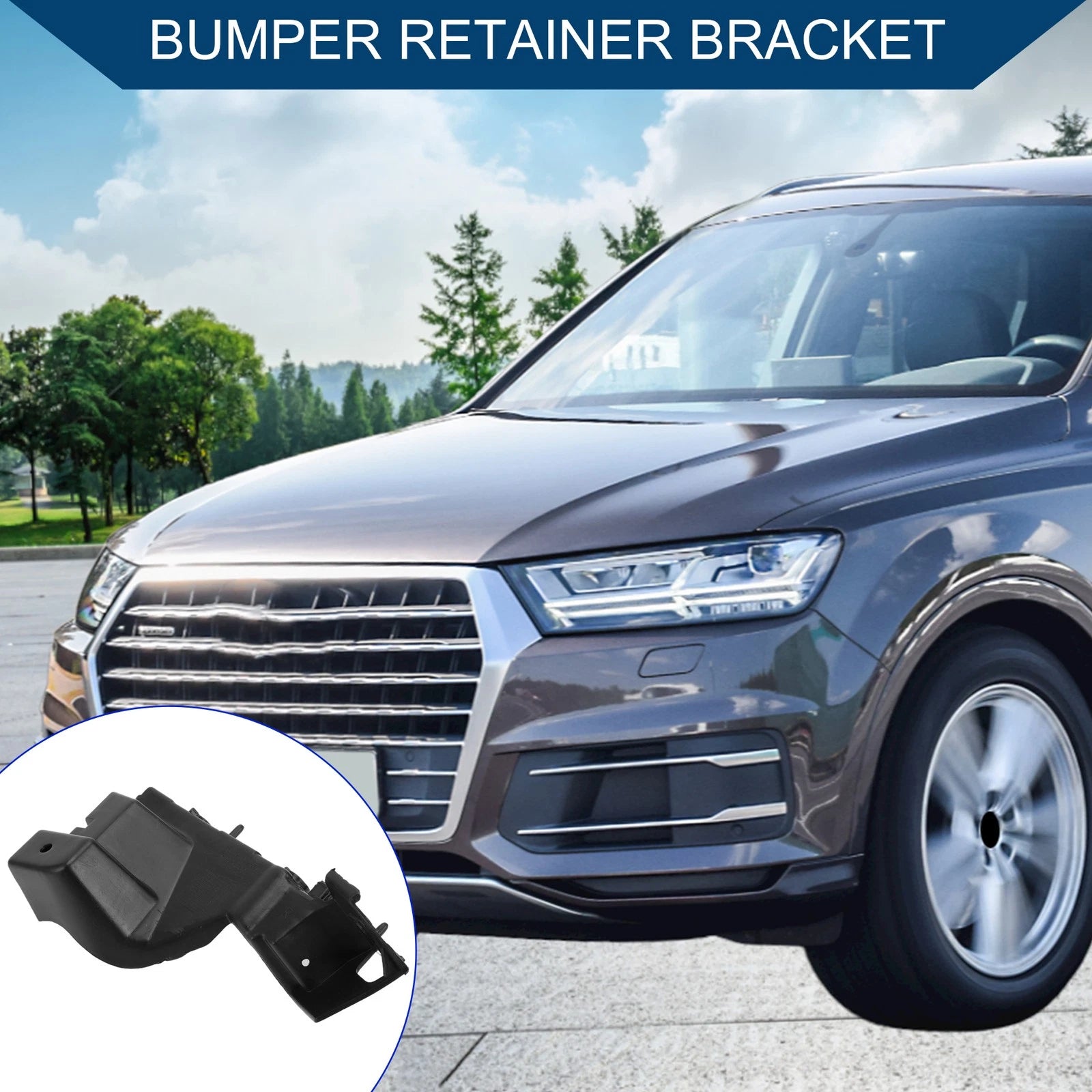 Right Front Bumper Support Bracket for Audi Q5 (2009–2017)