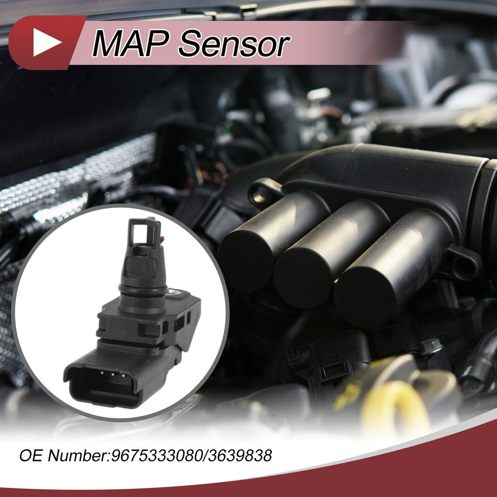 MAP Sensor No.9675333080 for Peugeot 5008 (2015–2017)