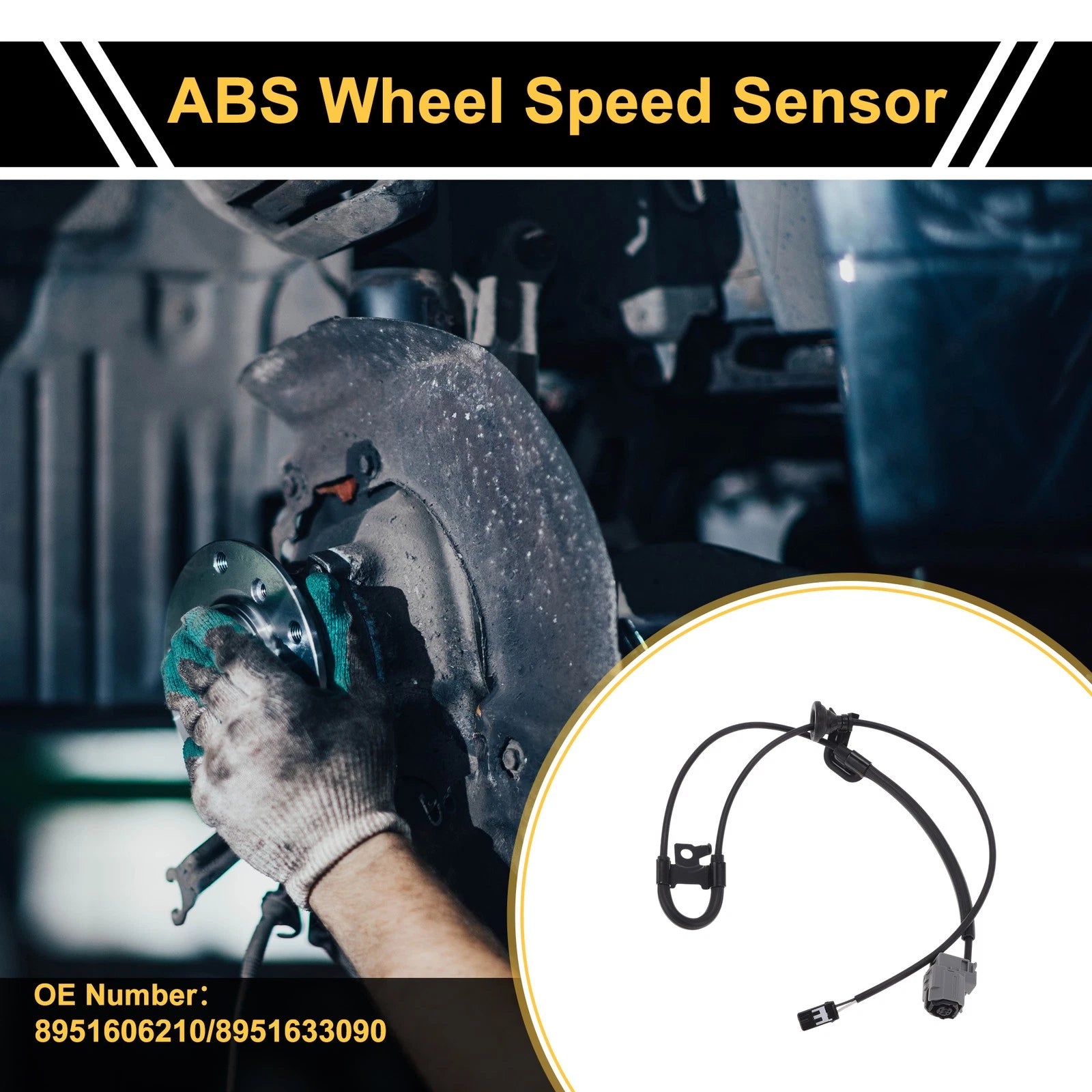 Wheel Speed Sensor Right Rear Replacement for Lexus ES350 (2010–2013)