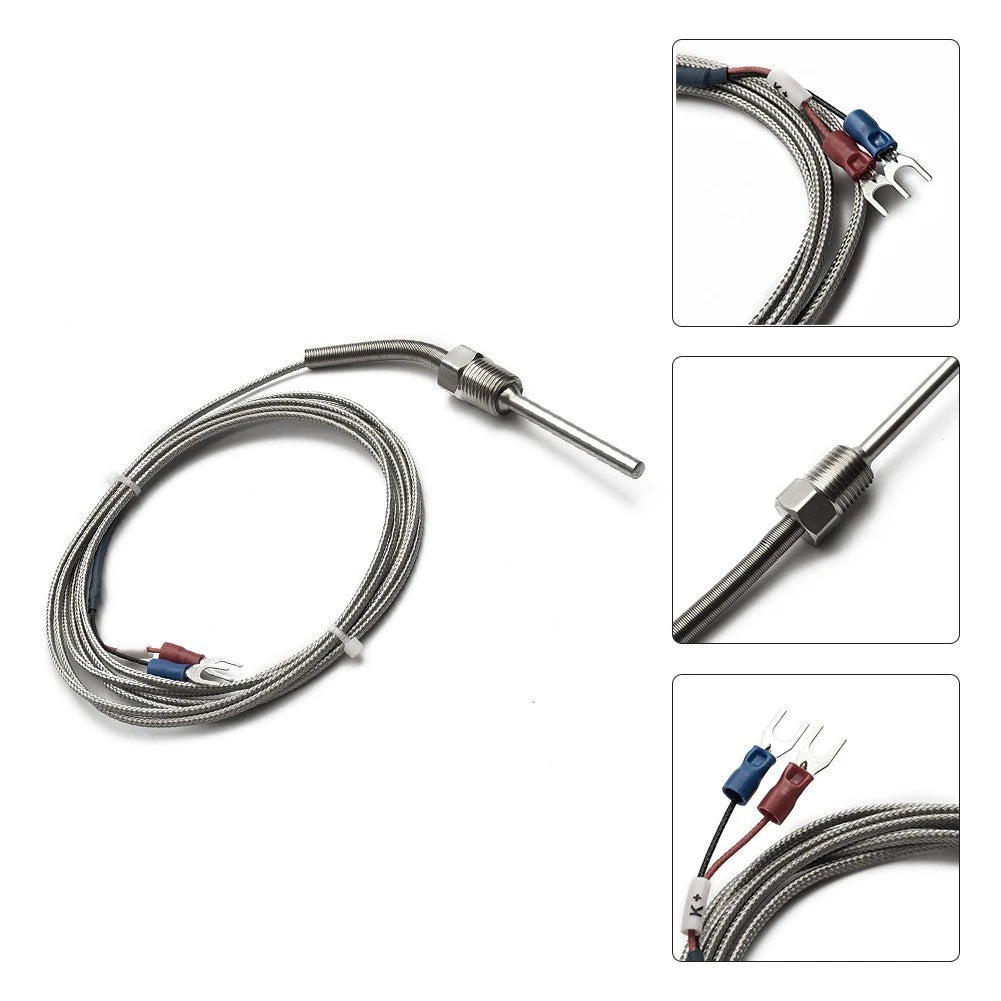 K Thermocouple Temperature Sensor for PID Controller Replacement (0-500°C)