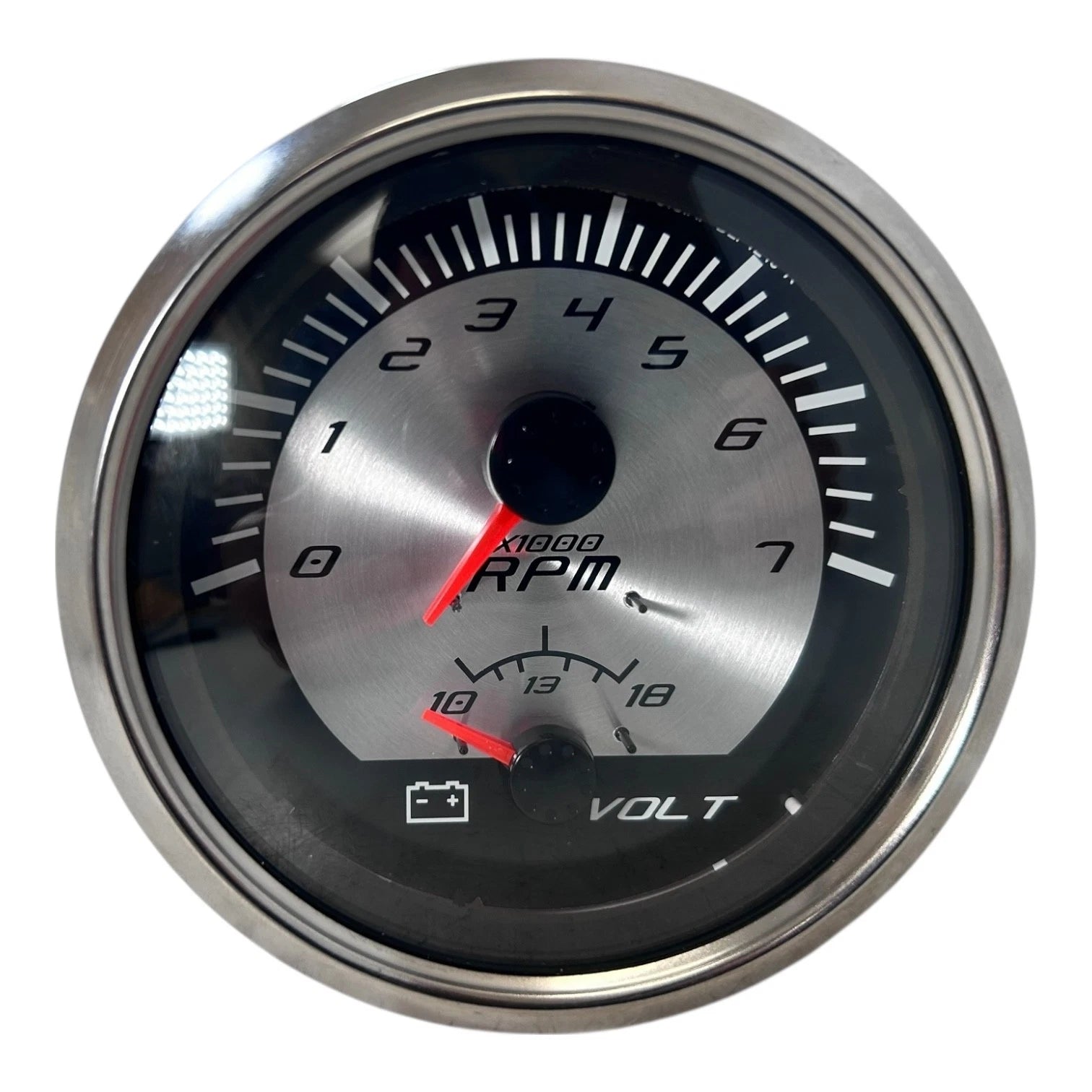 Faria GTC072A Marine Multi Function Tachometer / Volt Meter Gauge