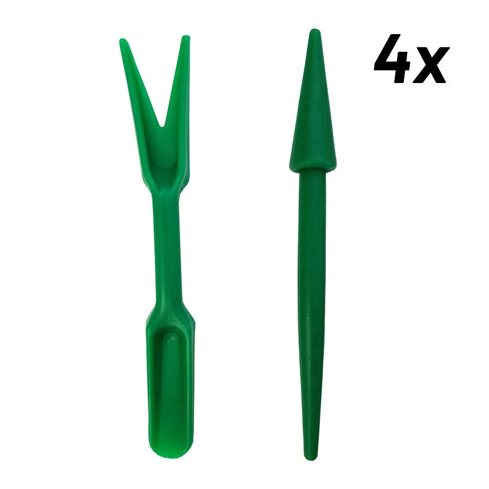 4pc Garden Planting Tool Set for Effective Transplanting