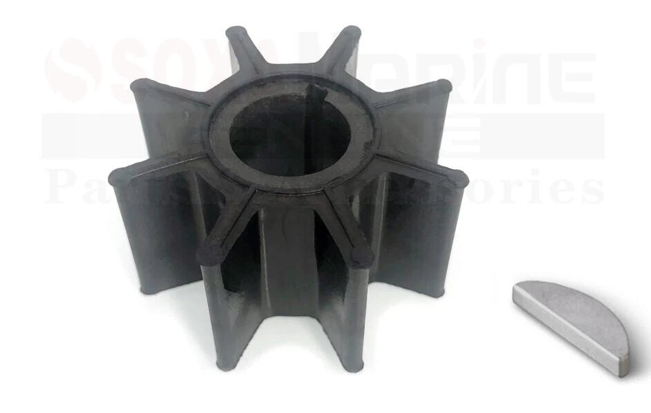 Pump Impeller with Key for Mercury Mariner 8-20 HP Outboard (47-803748)