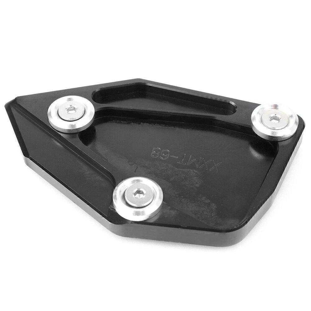 Kickstand Side Stand Extension Pad for BMW C650 GT (2012–2016) BLACK