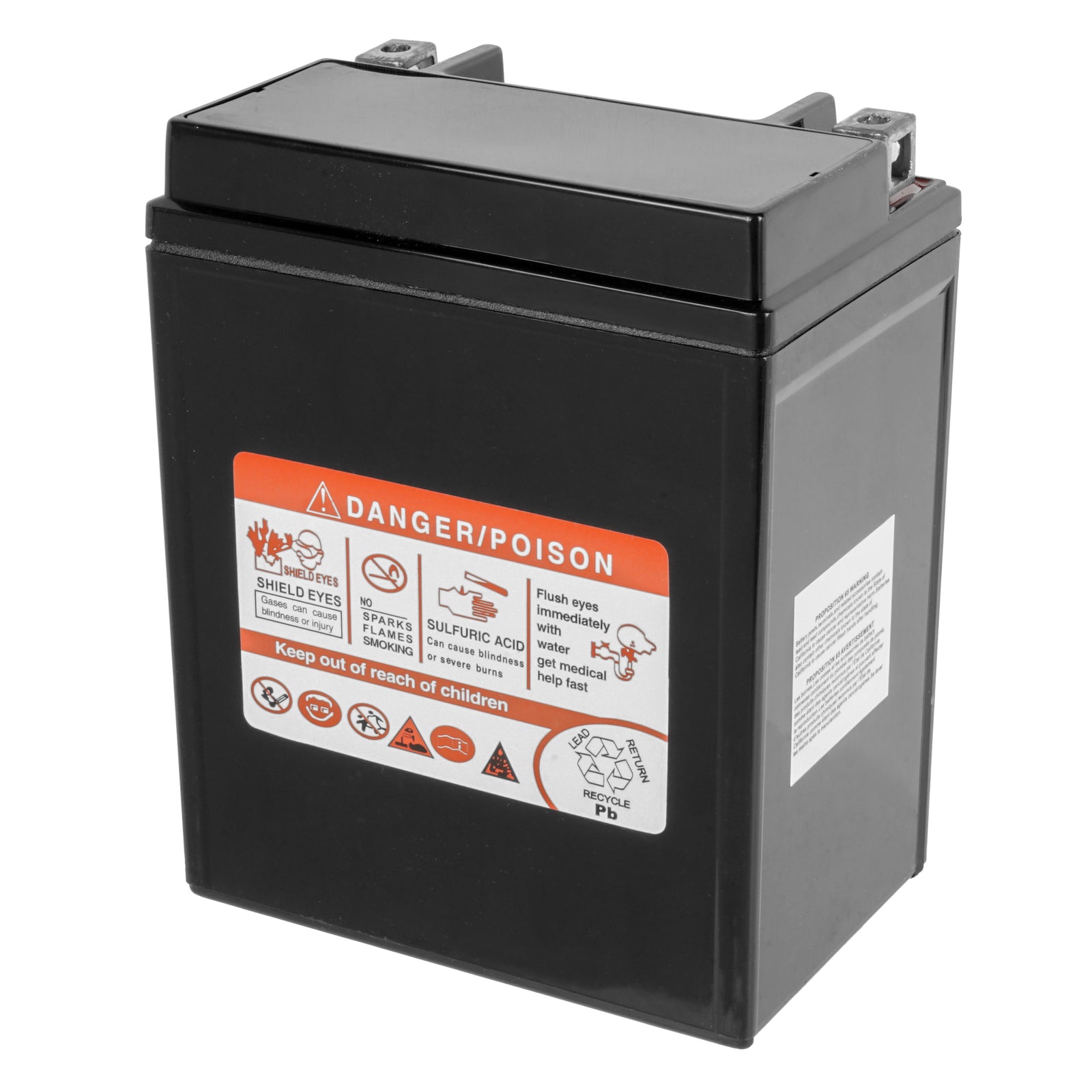 AGM Battery YTX14AH BS Replacement for Polaris (2009–2018)