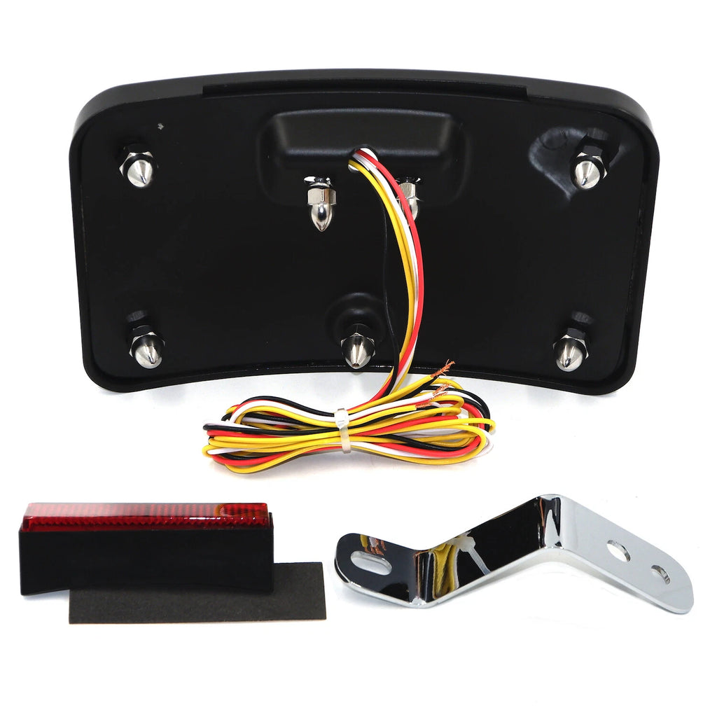 License Plate Frame Bracket w/ LED for Harley FLSTN (2005–2020)