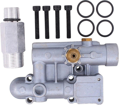 Pressure Washer Pump Unloader Manifold for B &S
