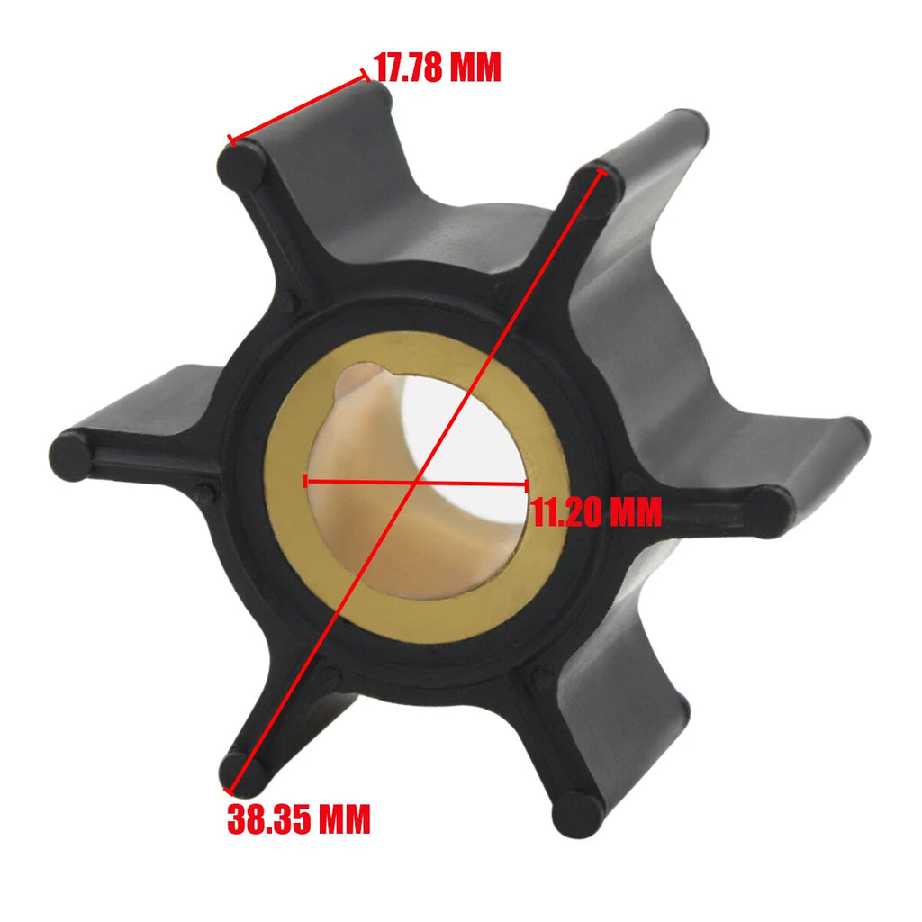 Water Pump Impeller for Johnson Evinrude OMC (0389576, 18-3091, 500358, 9-45214)