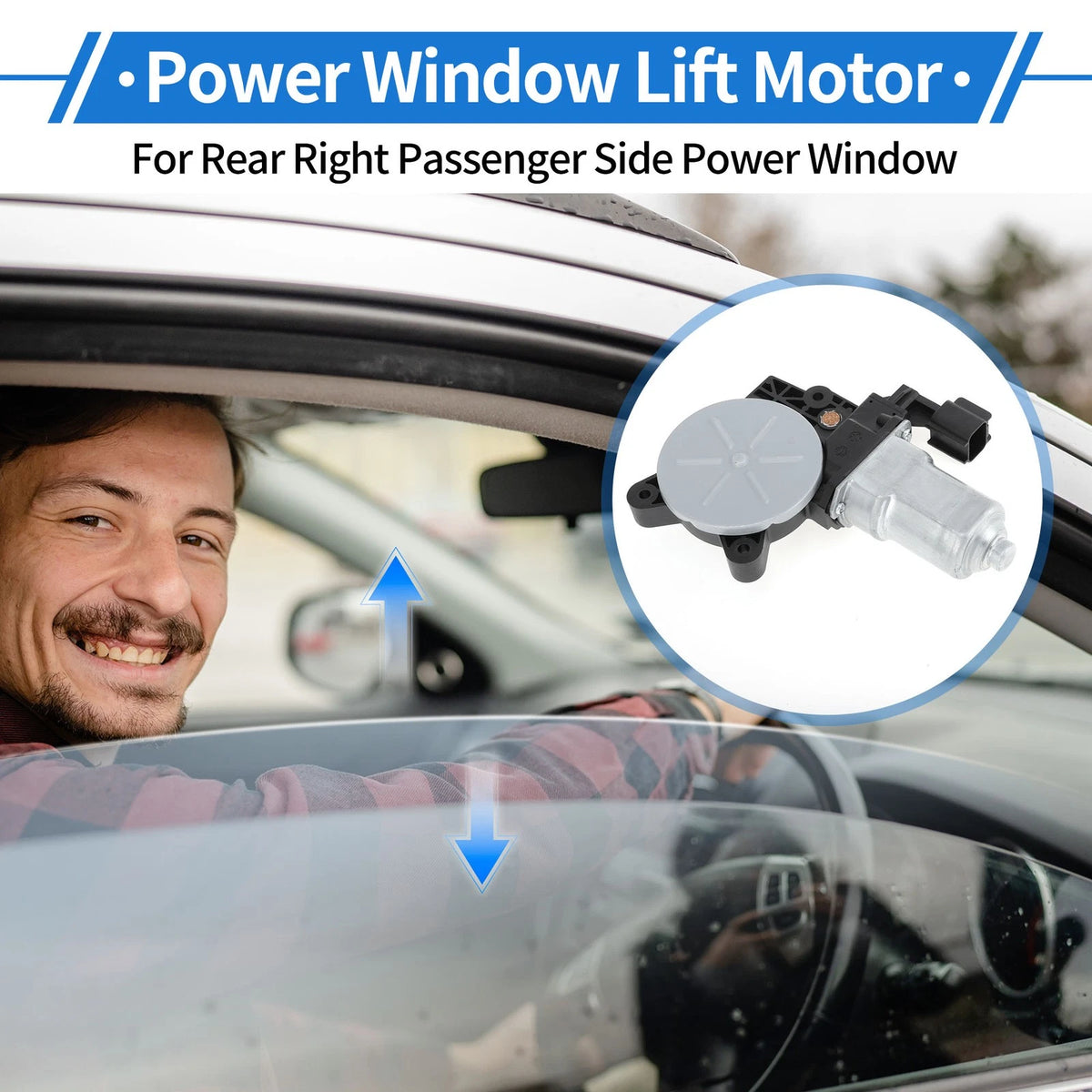 Power Window Regulator Lift Motor for Ford Ecosport (No.CN15A27001C)