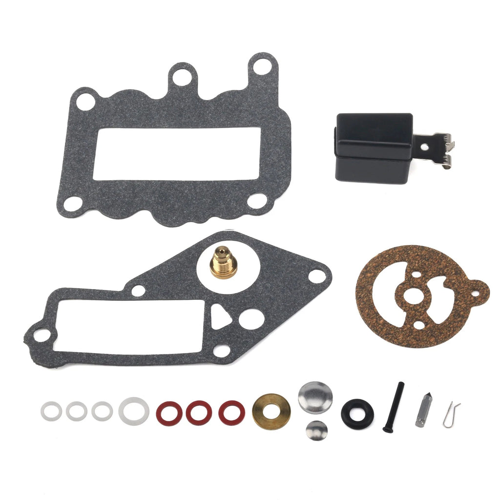 Carburetor Kit with Float for Evinrude Johnson 7.5-20 HP