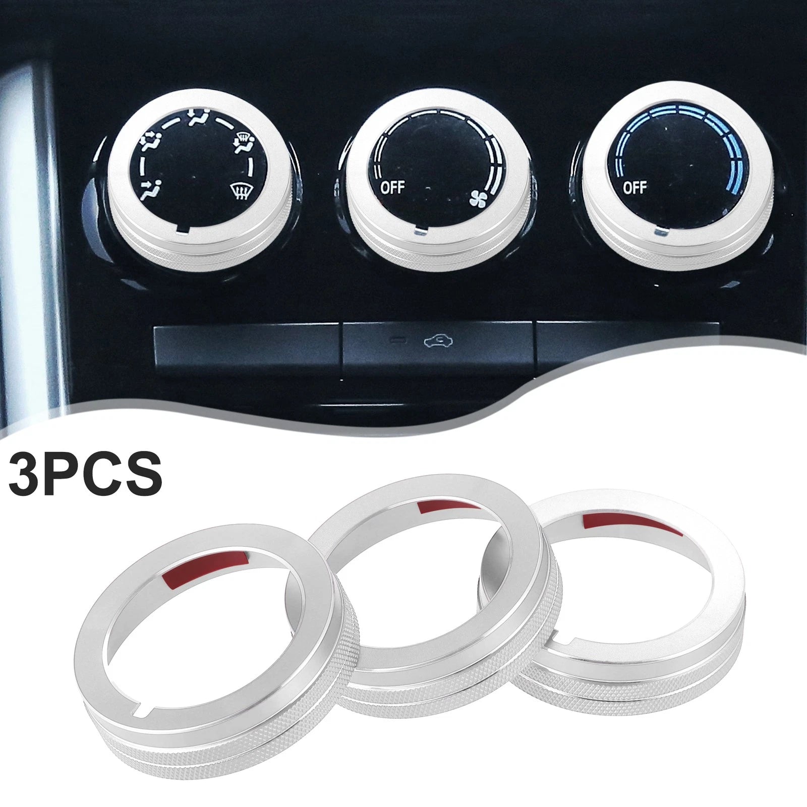 AC Air Conditioner Switch Knob Cover Replacement for Mazda CX-3 (2015–2018)