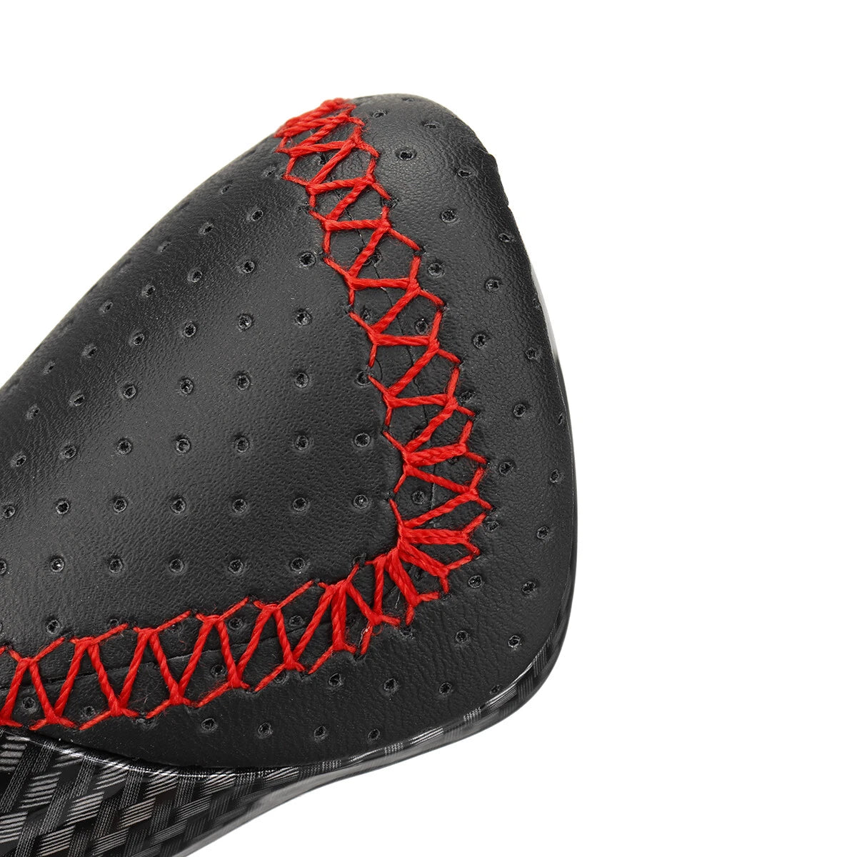 Red Stitch Carbon Look Gear Shift Knob for Lexus ES350 GS350 GX460 IS250 (2007–2021)