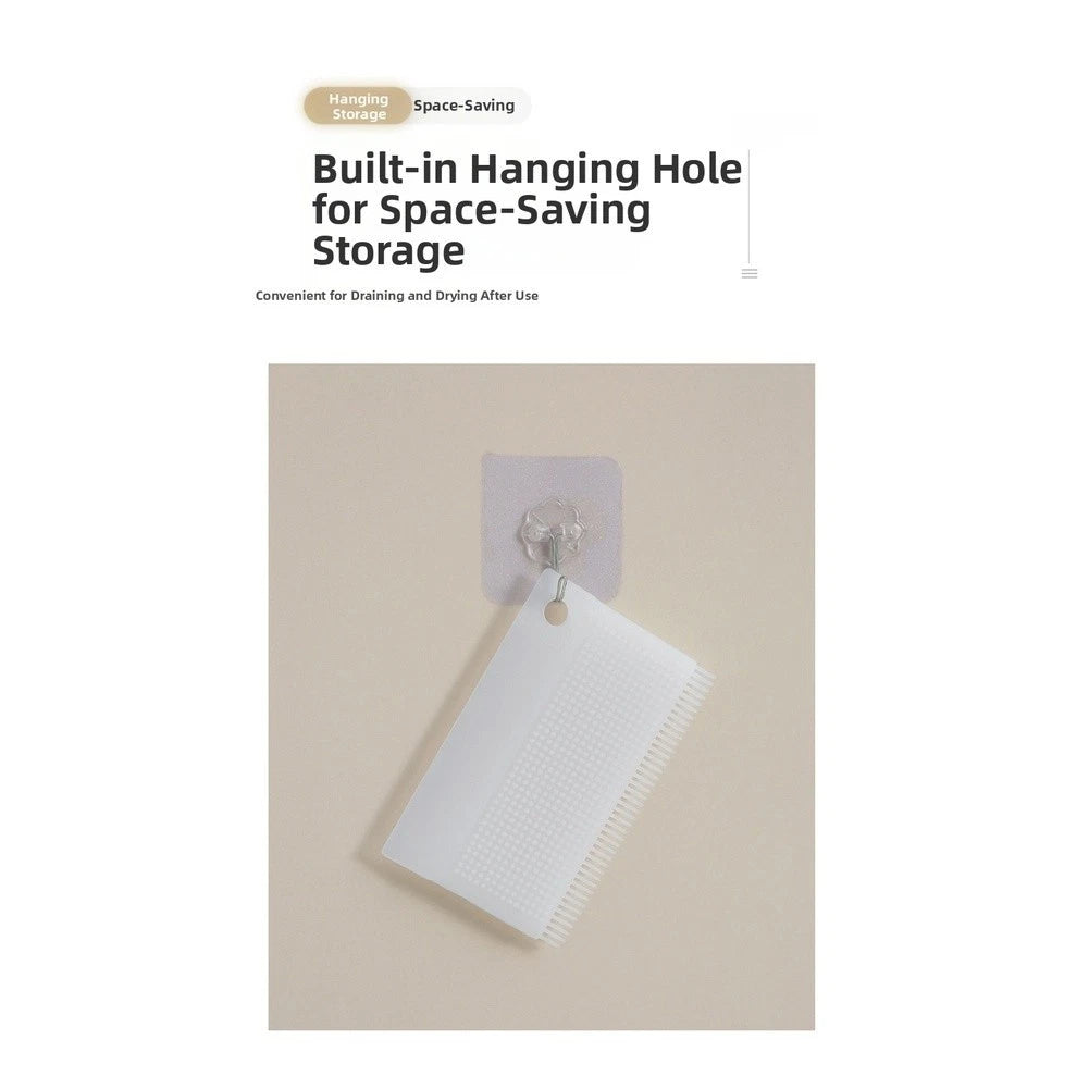 Multi-Purpose Silicone Scraper Brush for Stain Removal