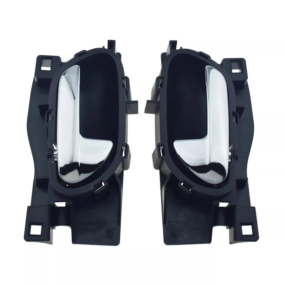 For Peugeot 207 208 301 2008 Citroen C3 C4 C5 Left Right Inner Door Handle 2Pcs