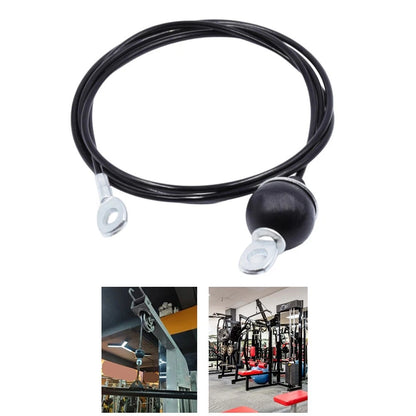 Low Friction Pulley Cable 5mm Plastic Coated Steel for Smooth Motion