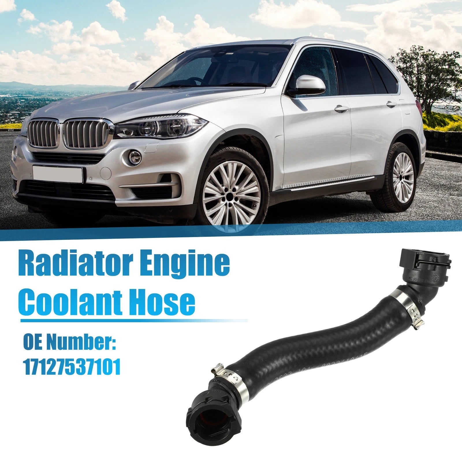 Coolant Hose Outlet Replacement for BMW X5 (2007–2008 3.0si 4.8i)