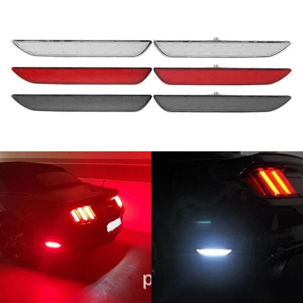 2X LED Rear Side Marker Lights for Ford Mustang (2015–2022)