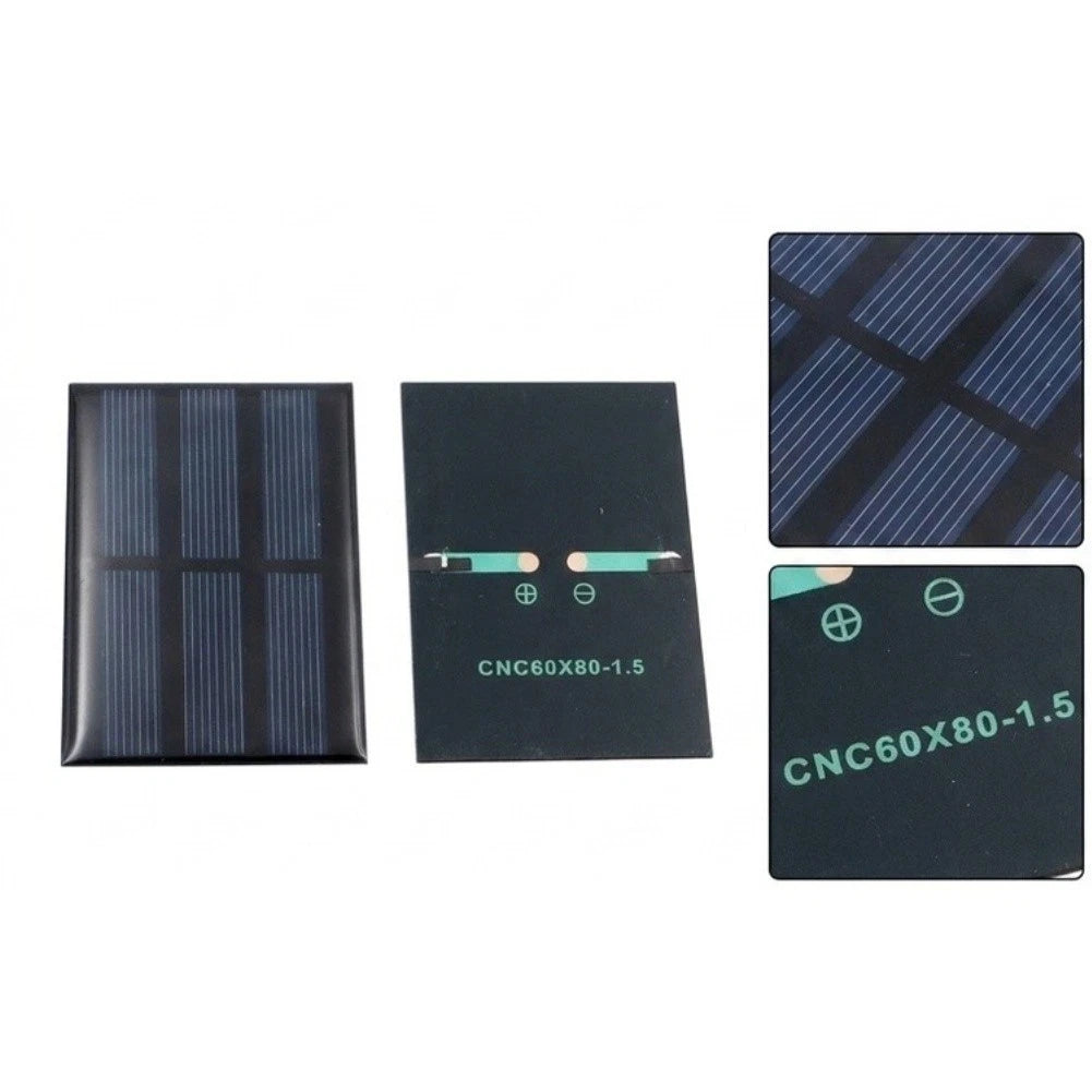 0.65W Solar Panel for Small-Scale Applications (DIY)