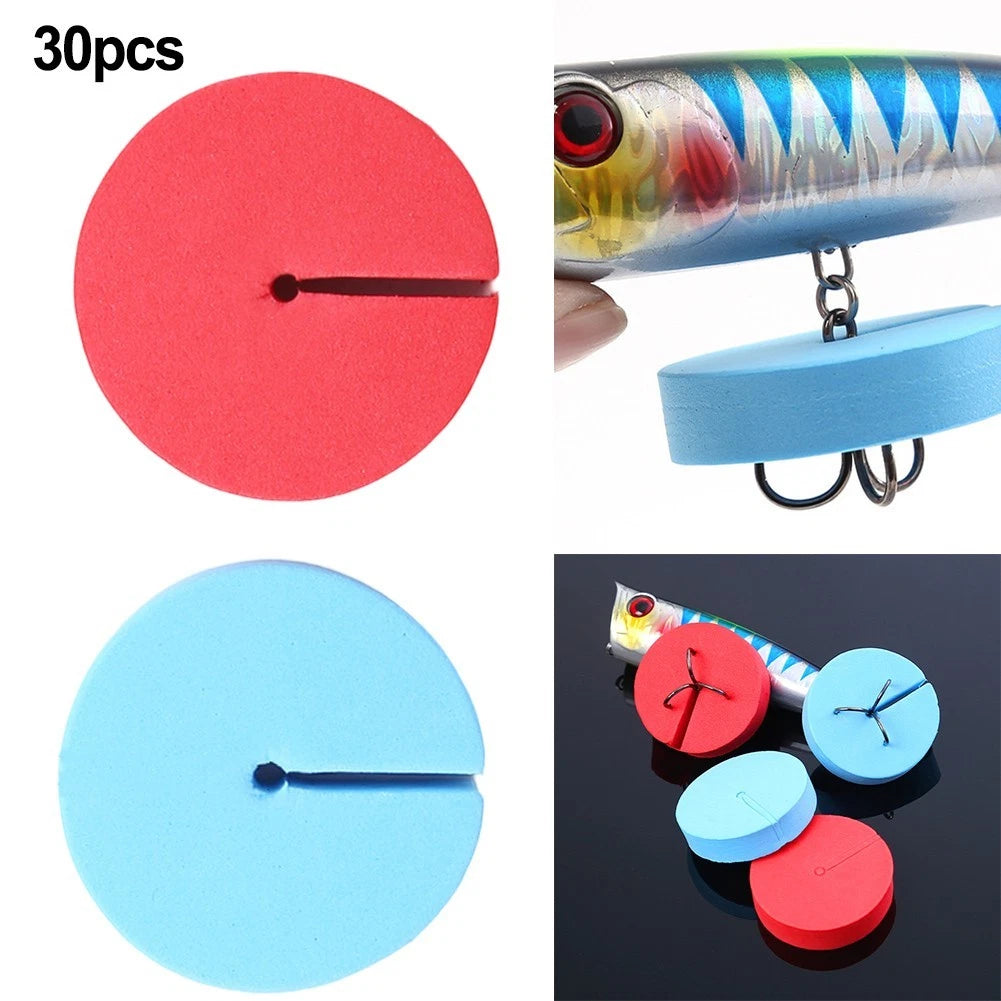 30pcs Fishing Hook Bonnets for Treble Hook Protection