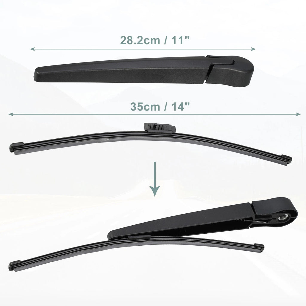 Rear Windshield Wiper Arm Set Replacement for BMW 3 Series E91 (2004–2013)