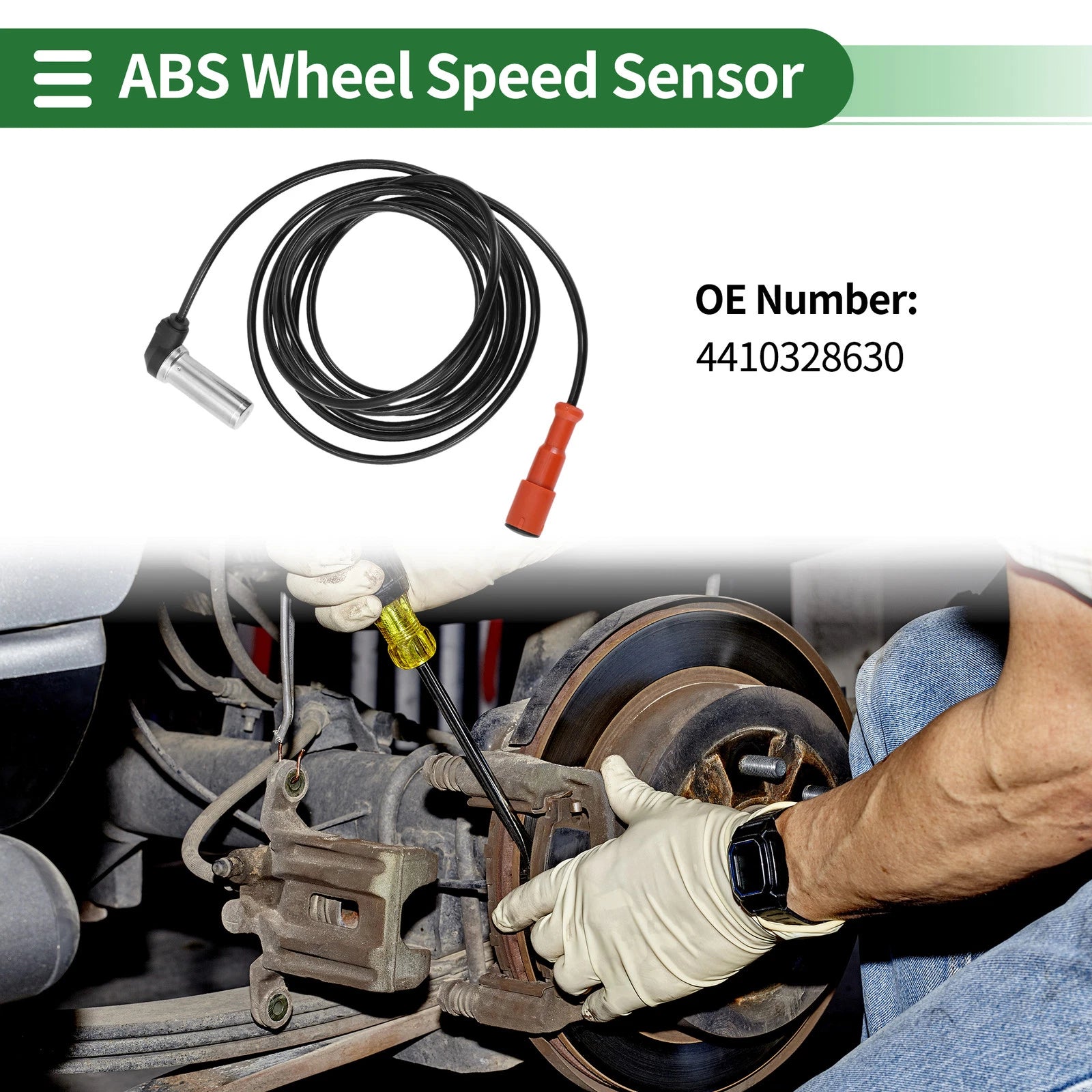 ABS Wheel Speed Sensor No. 4410328630 for Iveco Trakker I (2004–2007)