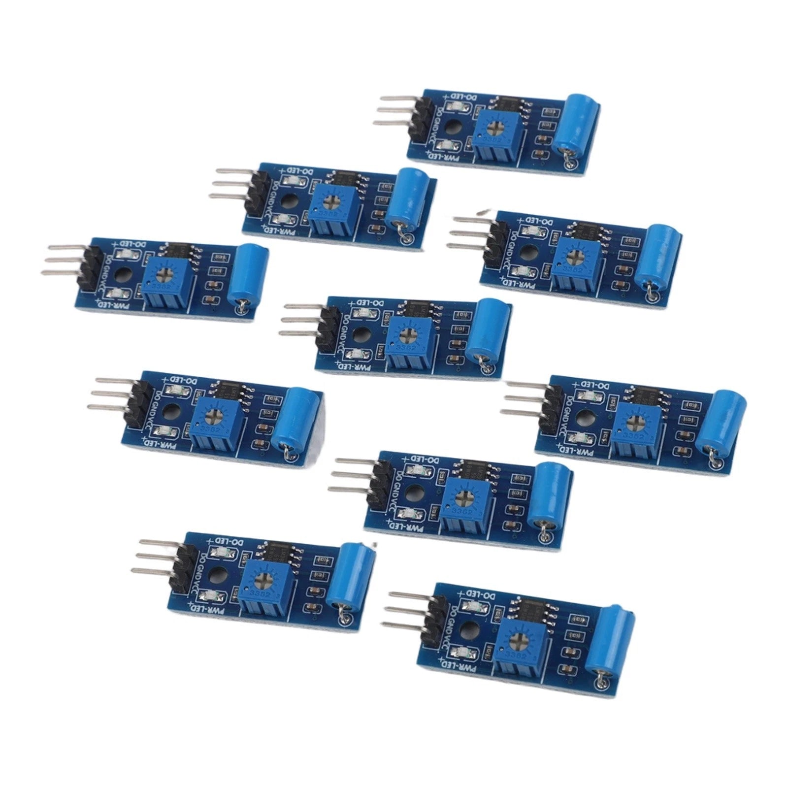 10pcs SW420 Vibration Sensor Modules for Easy Integration