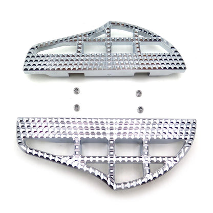 Dominator Shark Fin Footboard for Harley Softail Dyna (2000–Present)