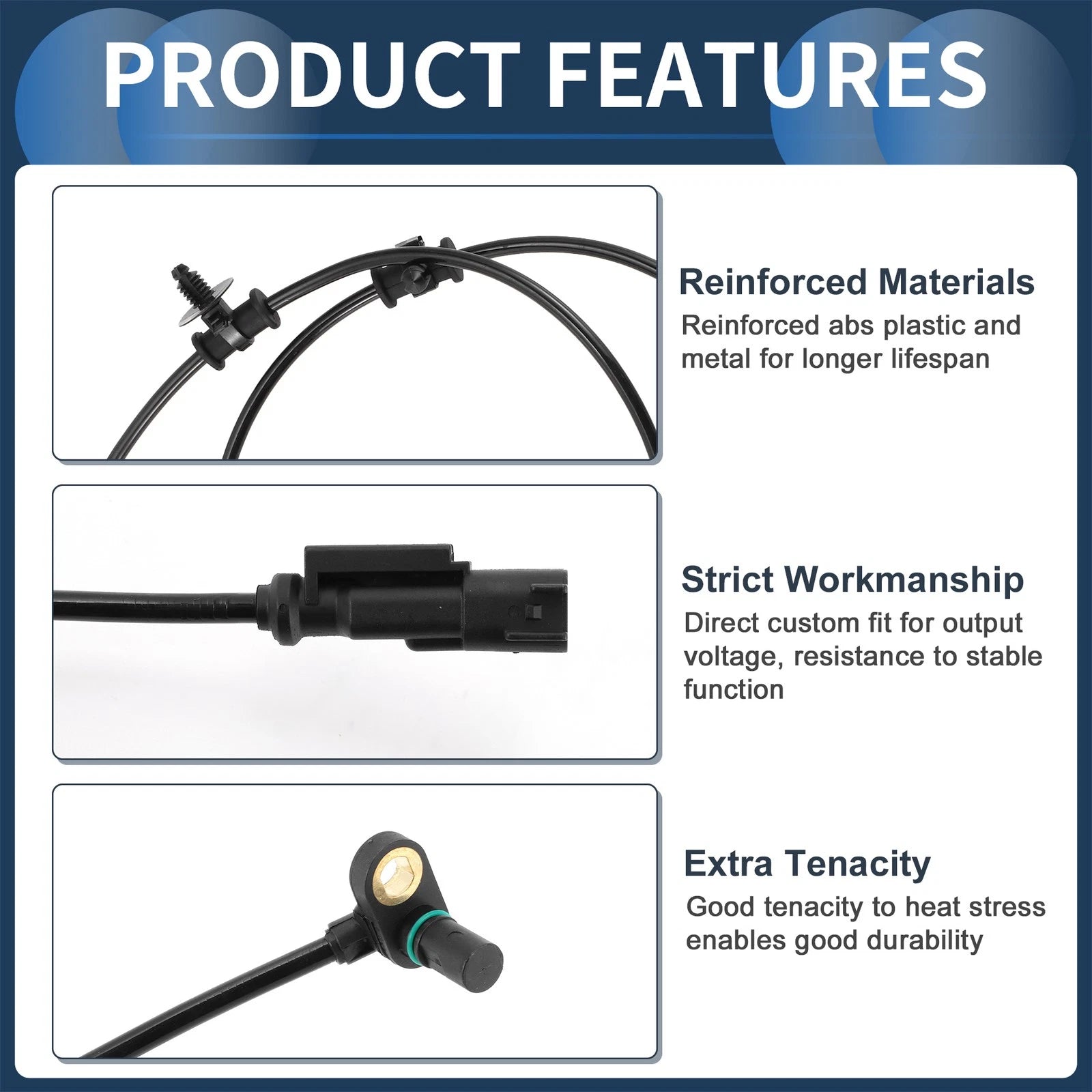 ABS Wheel Speed Sensor Replacement for Dodge Ram 1500 (2006–2007)