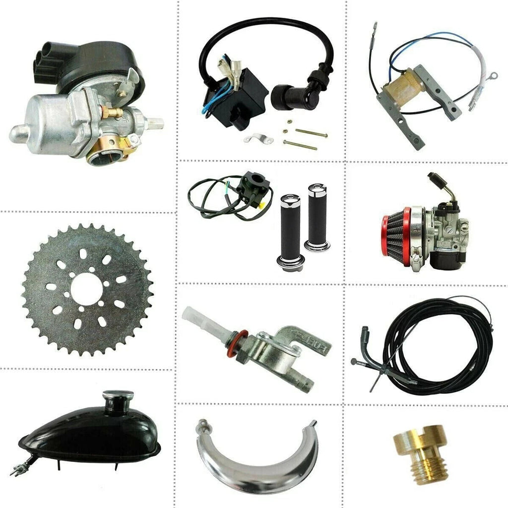 80cc Gas Engine Motor Kit for Motorized Bicycle (Replace Parts)