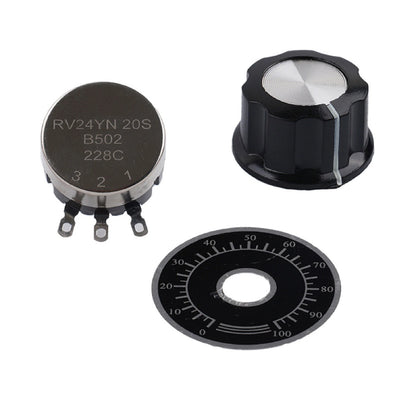 5k Potentiometer for Inverter Regulation (Metal + Plastic)