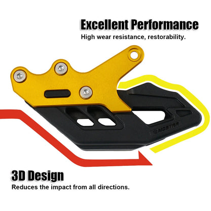 Rear Chain Guard Guide Slider for Suzuki RMZ250 RMZ450 (2005–2020)