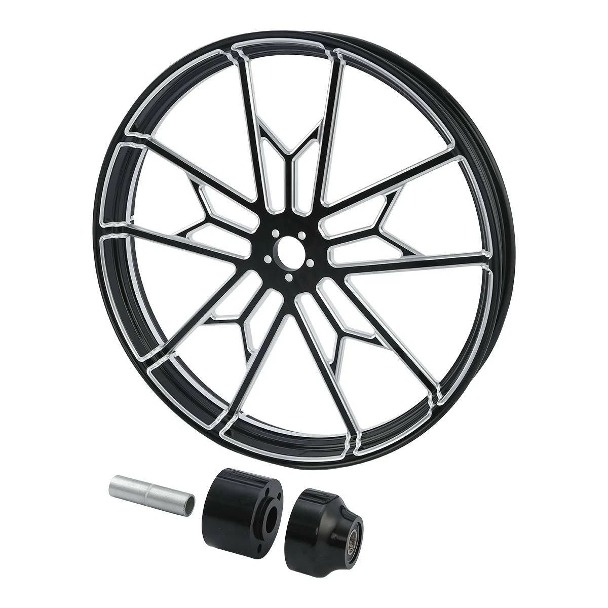 21" x3.5" Front Wheel Rim & Single Disc Hub for Harley Road Glide (1997–2021)