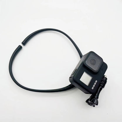 Adjustable Neck Mount for Filming Adventures 180° Comfortable Fit