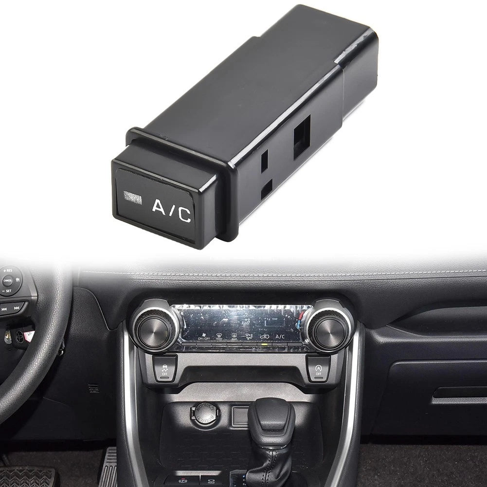 12V Button Switch for Car A/C System (Replace Parts)