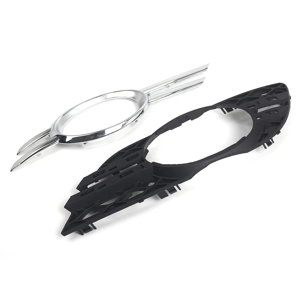 Front Fog Light Grill Cover Trim for Mercedes-Benz E320 E350 E550 E63 (2007–2009)
