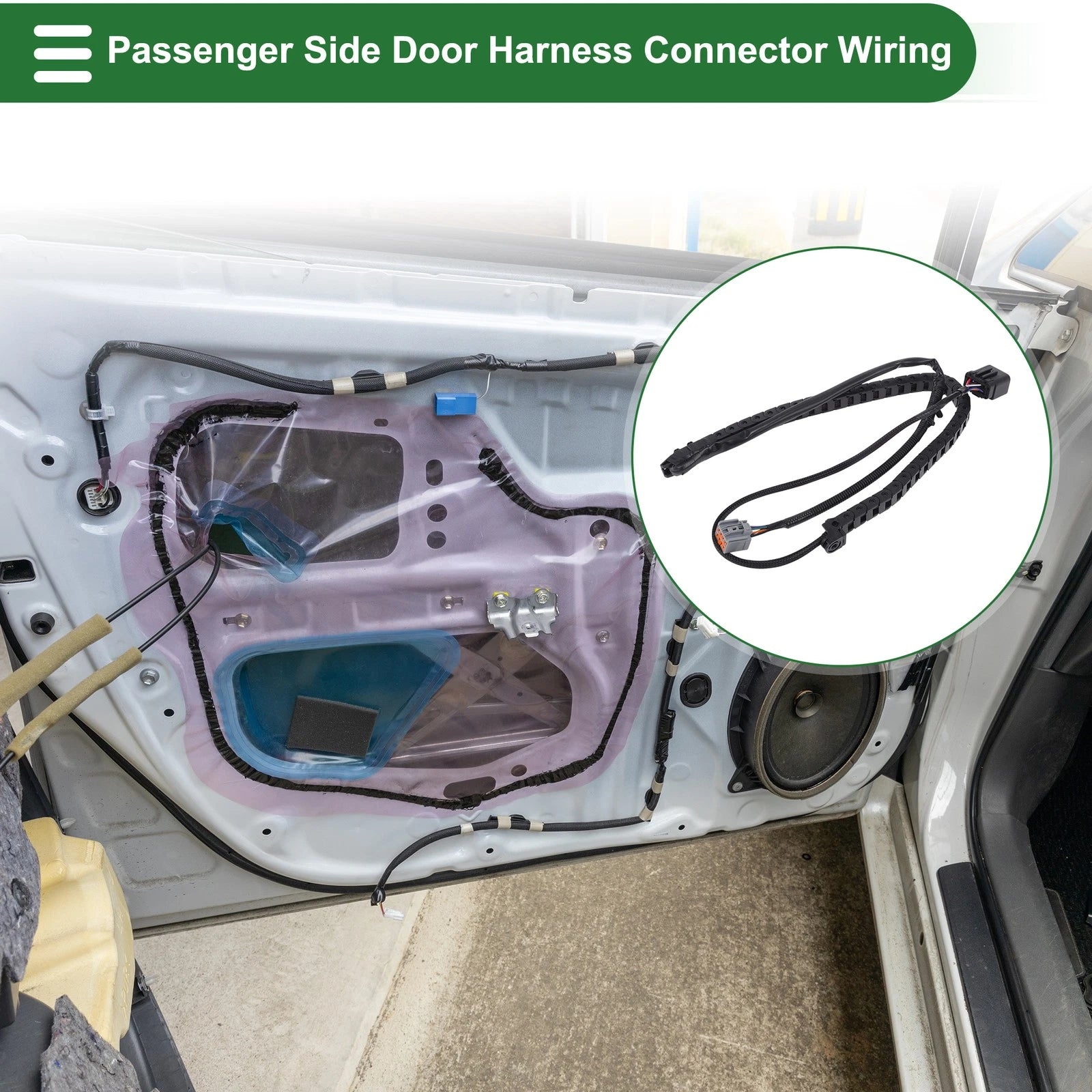 Door Wiring Harness Connector 7 Pin Replacement for Dodge Grand Caravan (2004–2007)