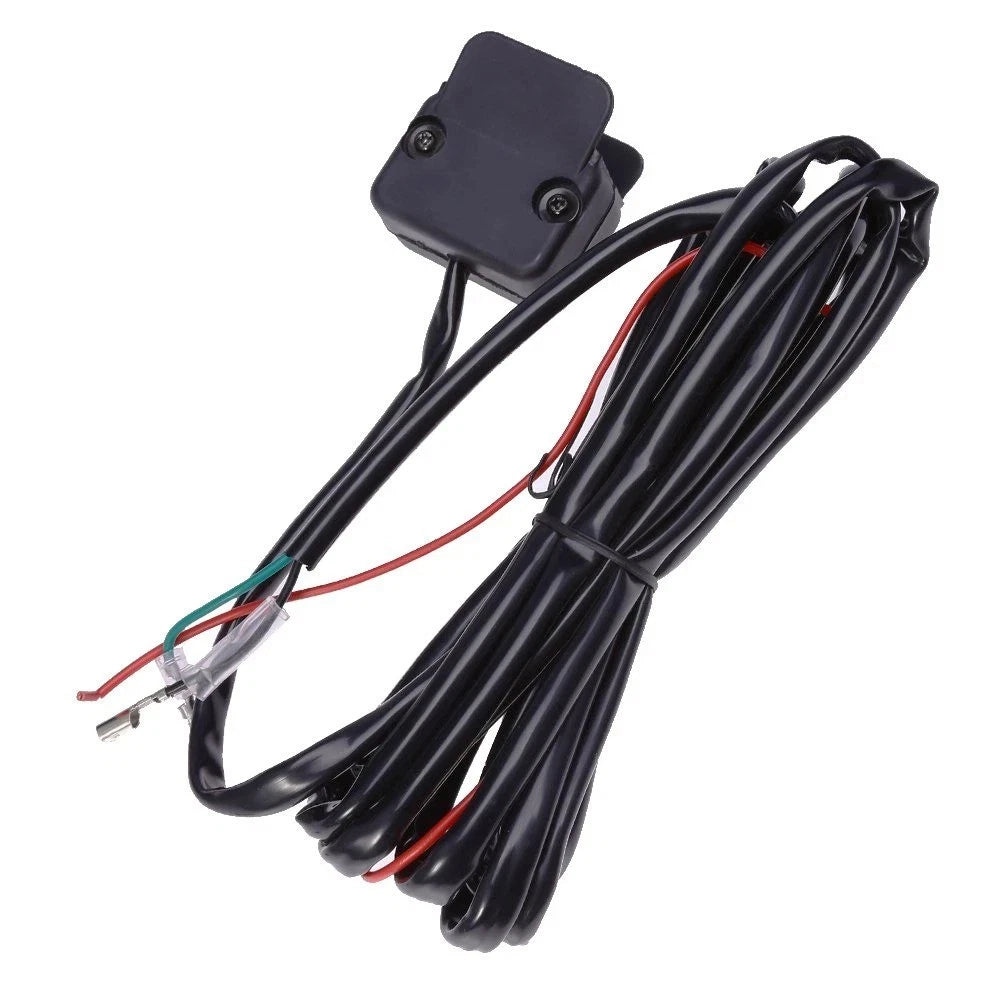 12V Winch Thumb Switch Rocker Style with Mounting Bracket for Outdoor Use