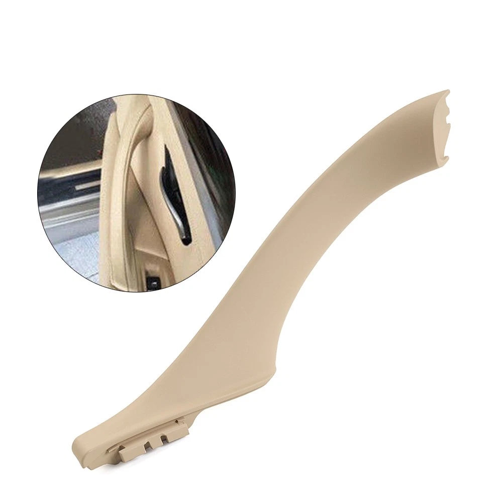 Right Inner Door Handle Pull Trim Panel for BMW 5 Series F10 F11 (2010–2017) Beige
