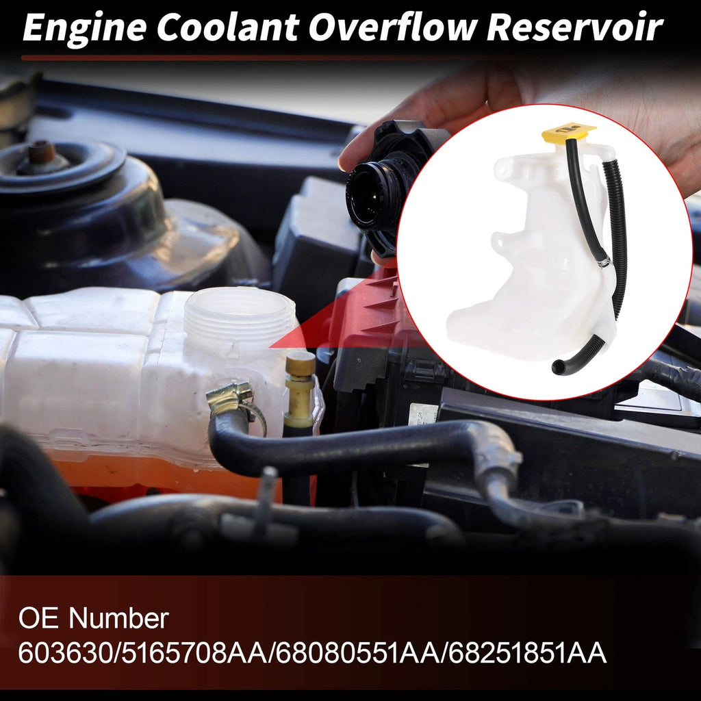 Coolant Expansion Reservoir Tank Replacement for Dodge Durango (2011–2015)