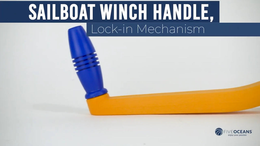 8" Locking Universal Floating Winch Handle for Boats (Universal)