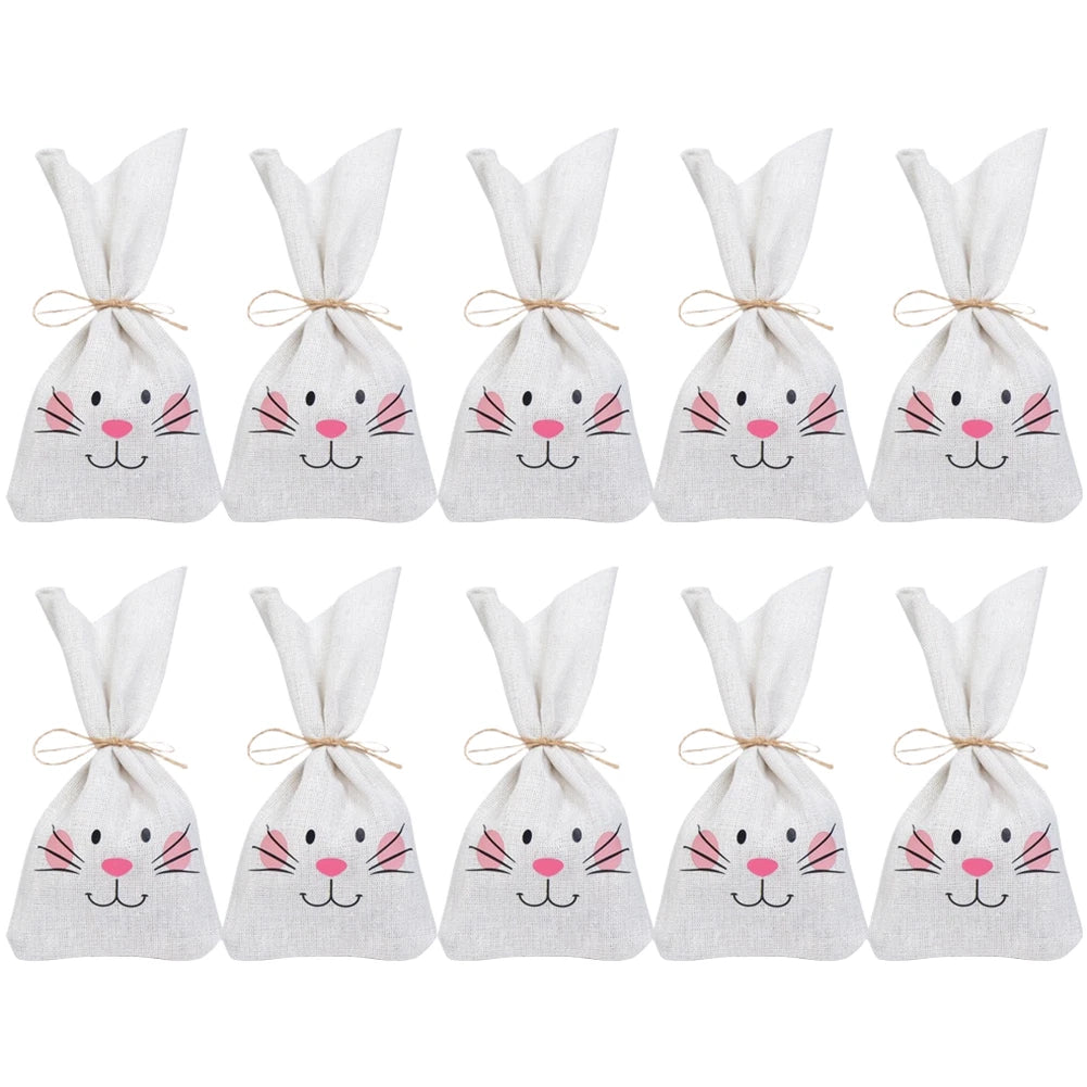 Easter Candy Bag with Bunny Ears Pouch (23x11cm)
