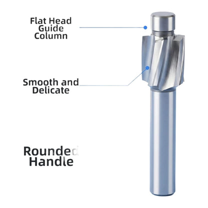 Slot Countersink End Mill Drill Bit for Screws (Standard Bore Sizes)