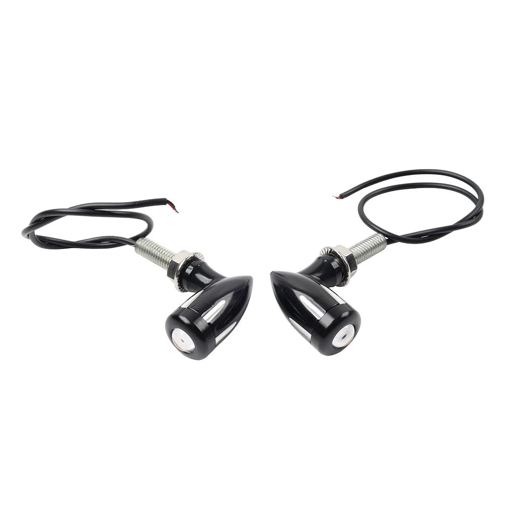 Mini Turn Signal Light Blinker 8mm for Bobber Cafe Racer