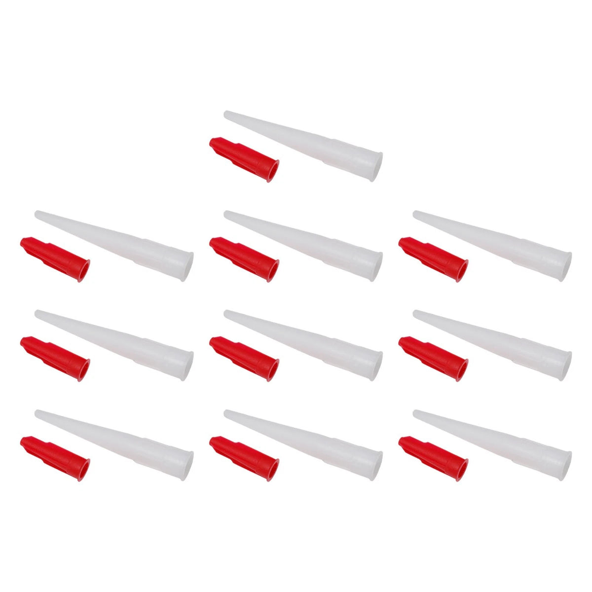 Silicone Nozzle Cap for Resealing Mastic Cartridges