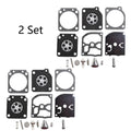 Set of 2 Carburetor Rebuild Kits for Husqvarna 113LD 123C (RB-69 RB69)