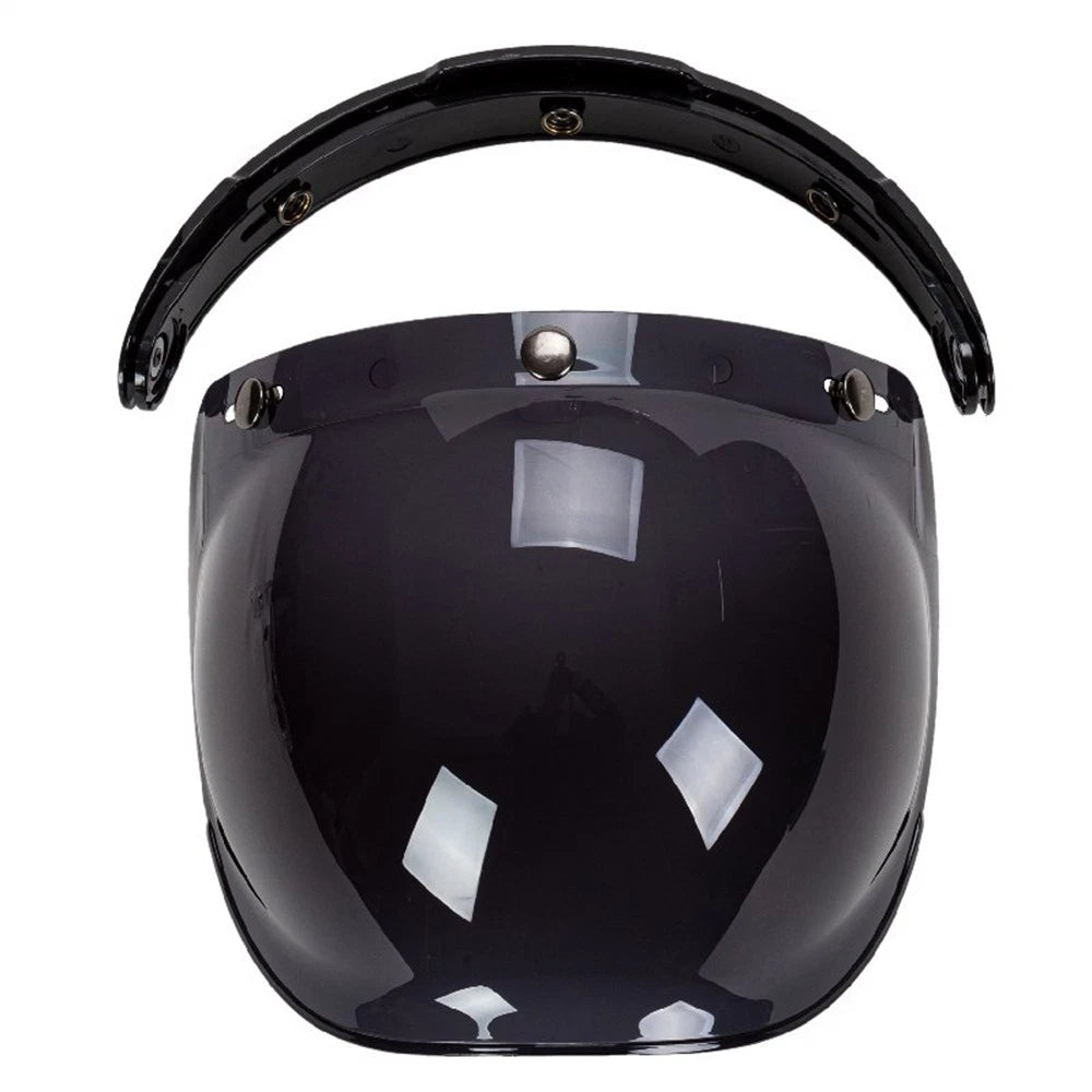 Bubble Visor for Open Face Helmet 3/4 (Vintage Retro)