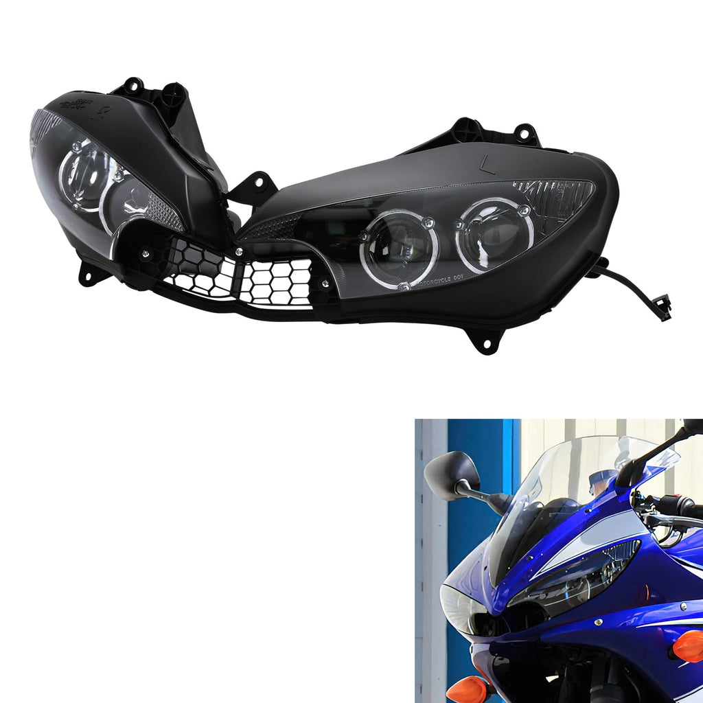 Headlight Assembly for Yamaha YZF R6/R6S (2003–2009)
