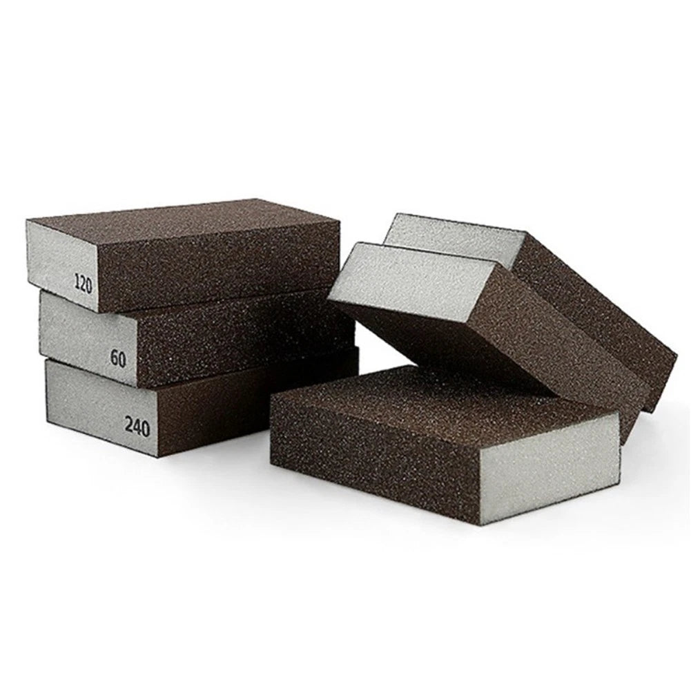 2X Grit 60320 Sanding Sponge Blocks for Walls Woodwork