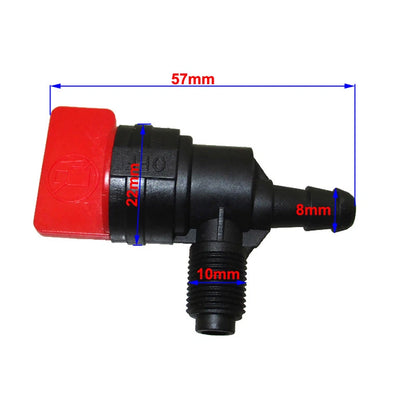 90° Inline Fuel Shut Off Valve for Briggs & Stratton (399517, 698182)