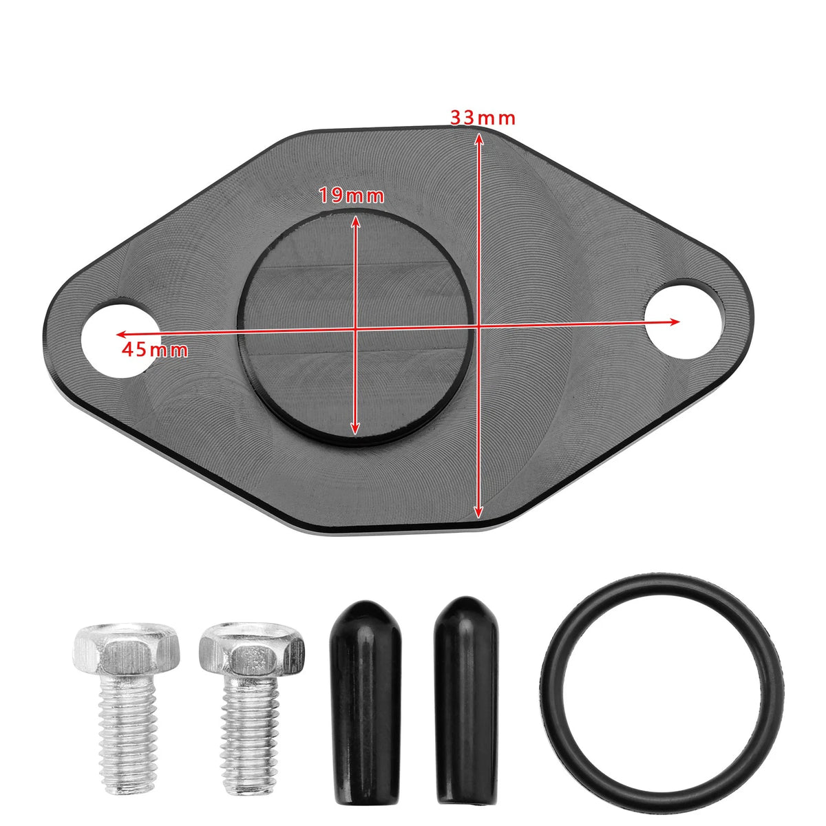 Block Off Oil Injection for Mercury 75-125 HP (1988–2005)